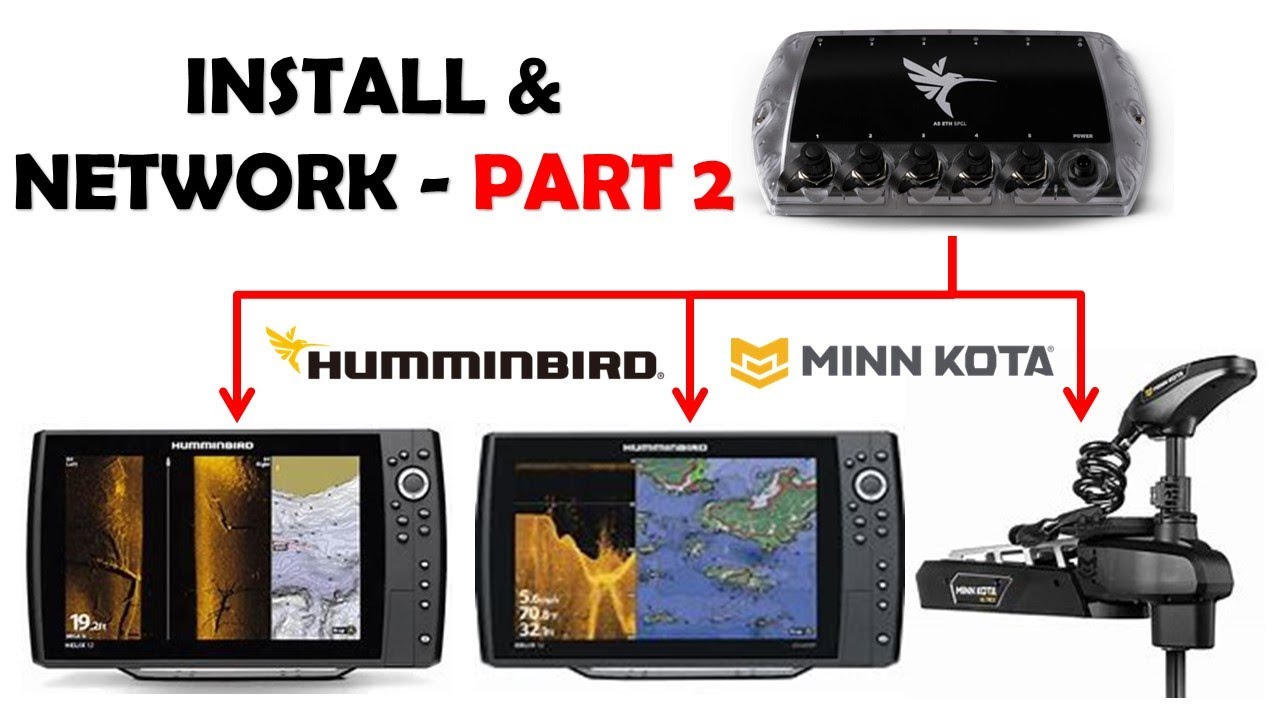 Part 2 - How to Install and Network your Humminbird Helix
