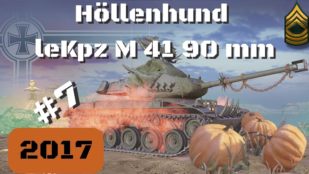 Höllenhund leKpz M 41 90 mm Monster Tank Awaken Mode, World of Tanks Console.