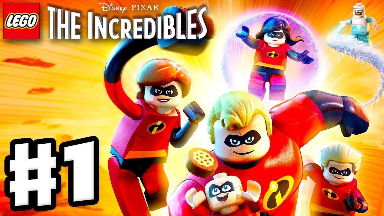 LEGO The Incredibles - Gameplay Walkthrough Part 1 - Under-Mined Intro!