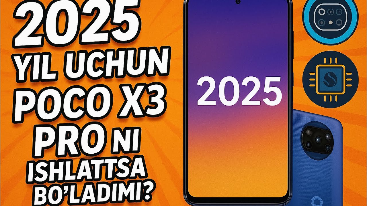 Poco x3 pro 2025 yil uchun olsa bo’ladimi pubg o’ynasa bo’ladimi?