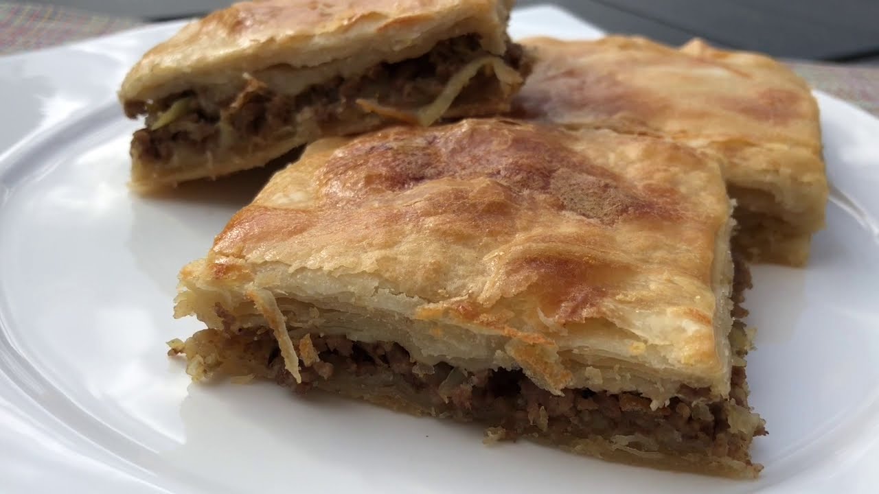 Arnavut Böreği | Oklava Merdane Kullanmadan Nefis Börek Tarifi | Kıymalı Patatesli