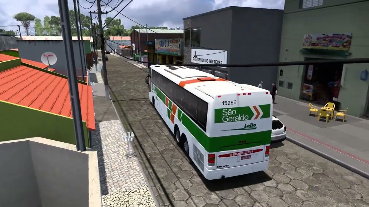 BUSSCAR VISSTA BUS 360 DA EDEM BUS COM MOTOR SCANIA