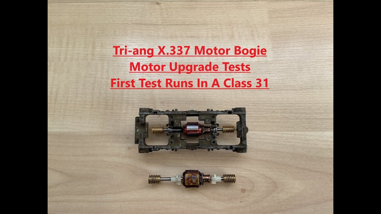 Track Testing The Fully Ball Raced 5 Pole Tri-ang Hornby X.337 Motor Bogie, How Powerful Is This?