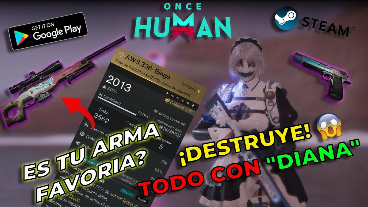 Haz ESTA Build y BORRA Todo con DIANA 🔥 | Dominio Total de Puntos Débiles | ONCE HUMAN