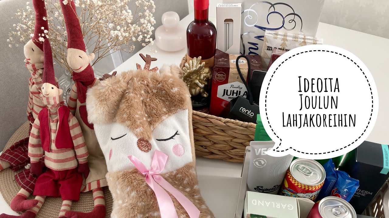 JOULUKALENTERI, luukku 9: Lahjakori-ideoita  aikuisille ja teineille 🎁