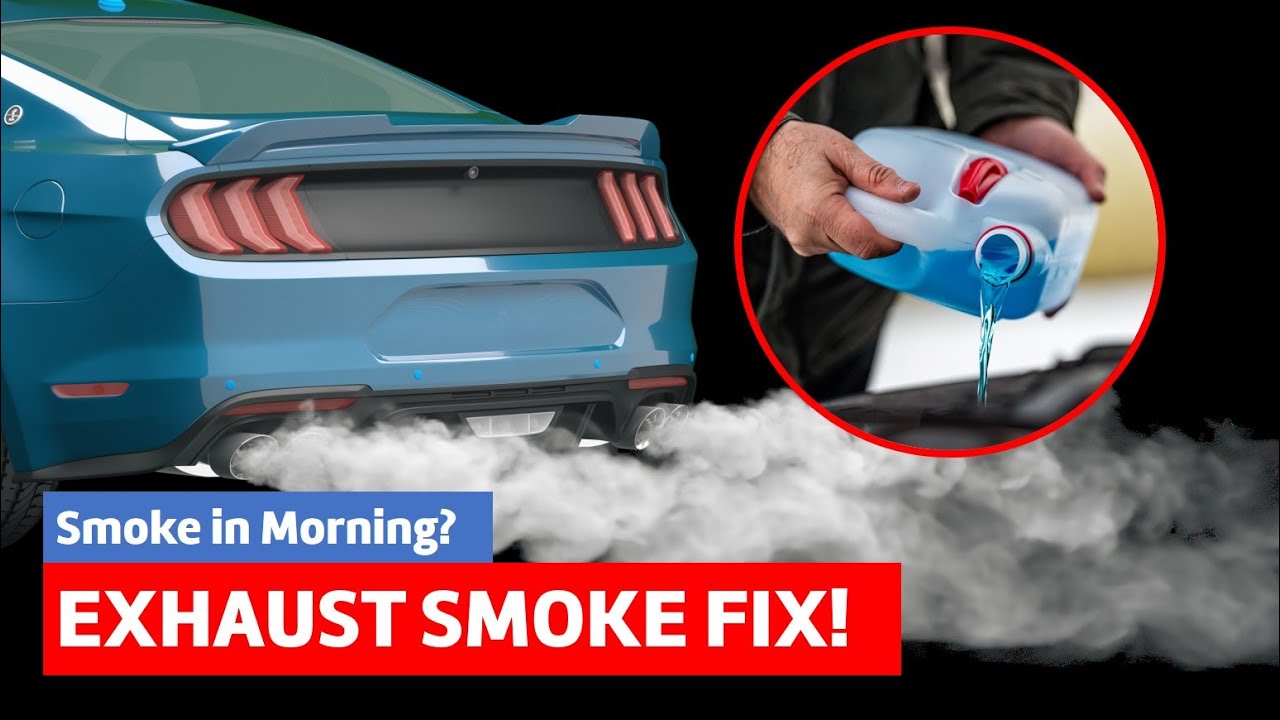White Smoke from Exhaust on Startup Fix It Before It Gets Worse