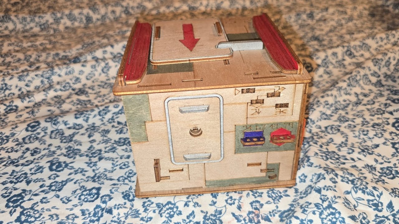 Space box by ESC WELT puzzle solve.