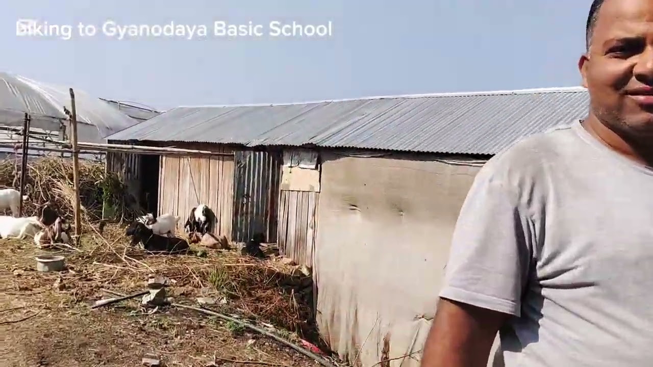 METTA biking to Gyanodaya School, Ikudol