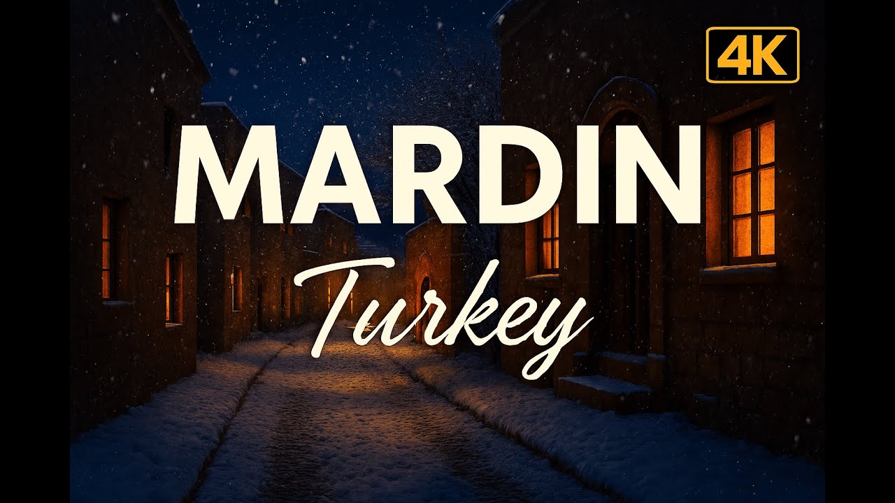 A Reflective Winter Night in Mardin, Turkey | Mystical Anatolian Ambient | 24/7 Live