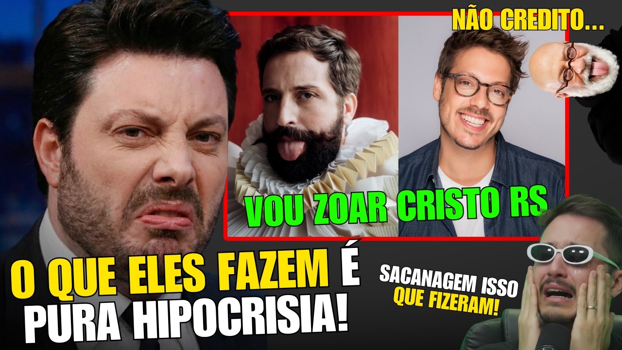🚨 DANILO GENTILI expõe HIPOCRISIAS dos COMENDIANTES ESQUERDISTAS p/ PONDÉ!