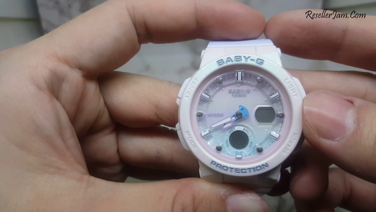 Cara Setting Jam Tangan Casio Baby-G BGA-250-7A3