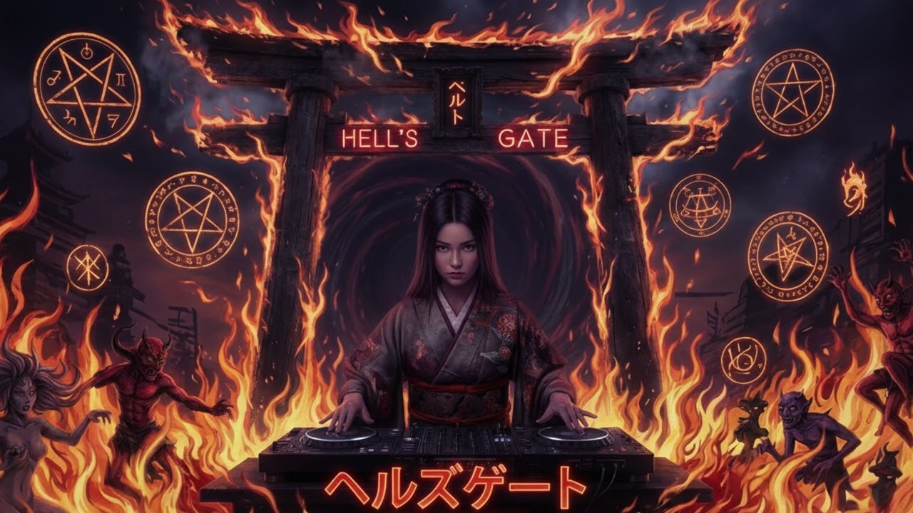 Black Table In The Room feat. Hina - Hell's Gate (The Evil will come Remix)