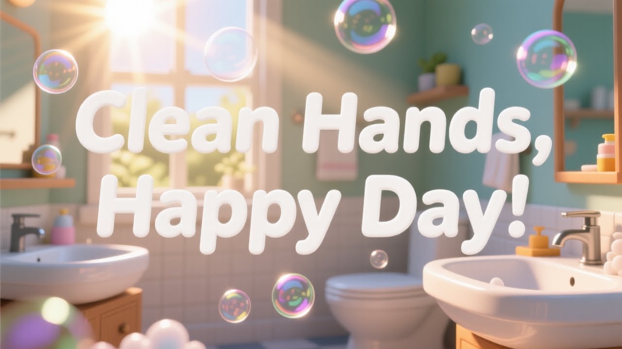 Clean Hands, Happy Day- How to wash your Hand