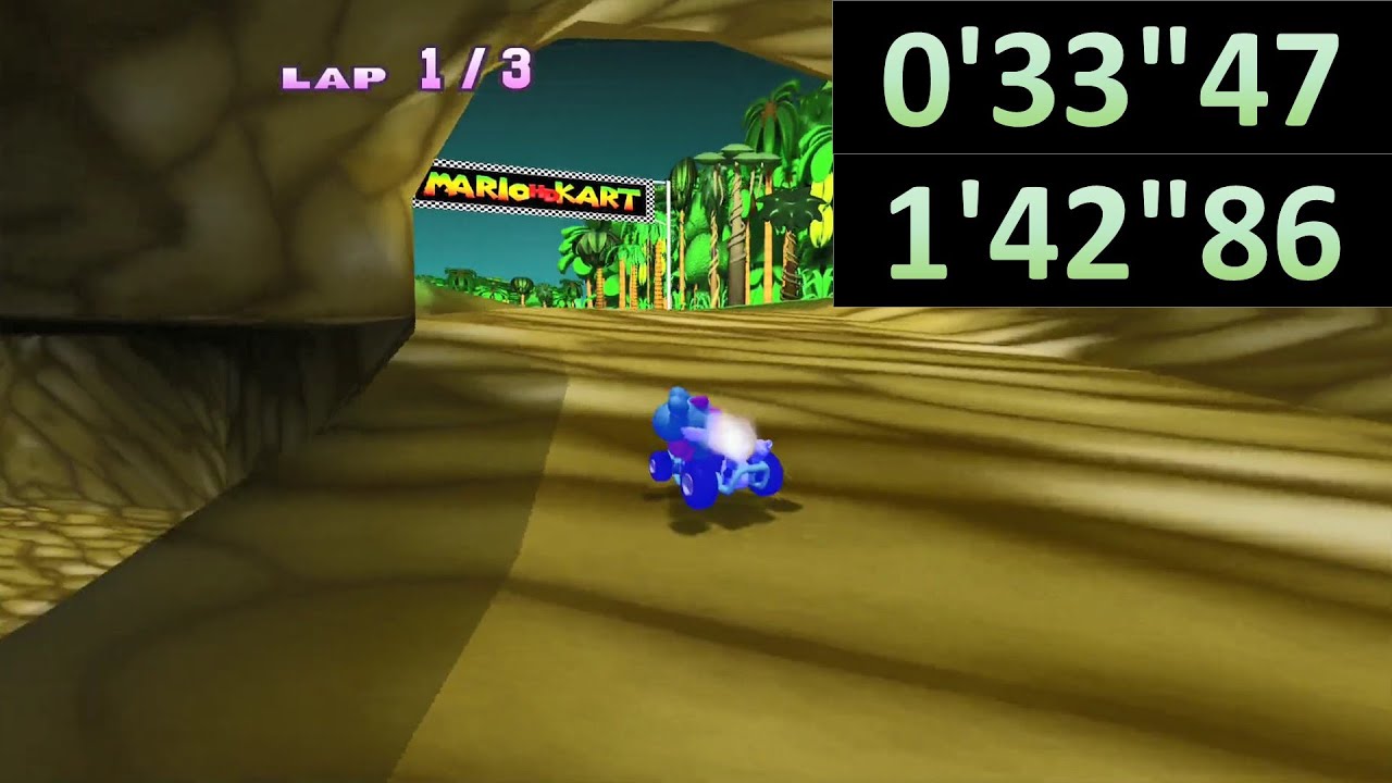 Mario Kart 64: 0'33