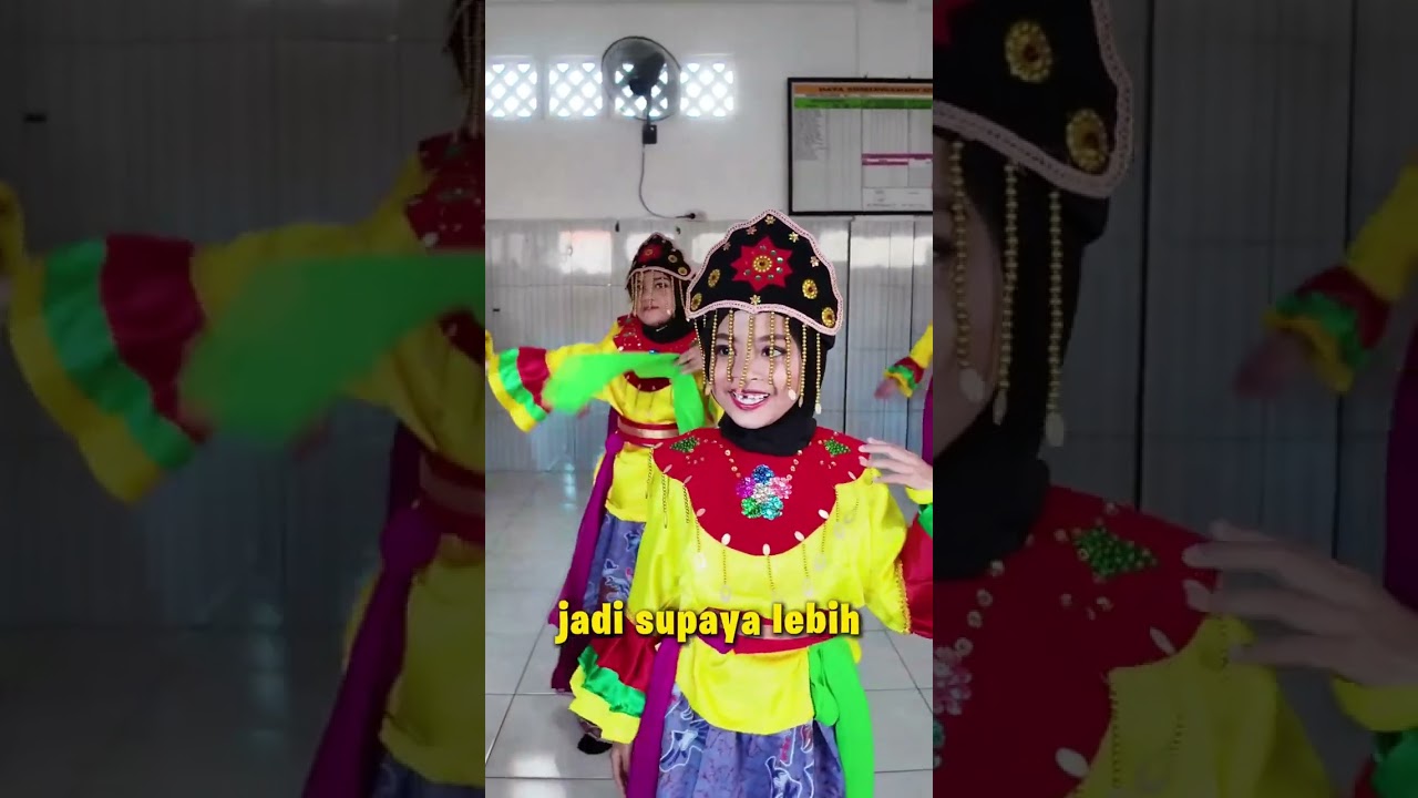 ALUNA PENTAS NARI DI SEKOLAH!! MASYAALLAH CANTIK BANGET!! 😍😍 #shorts