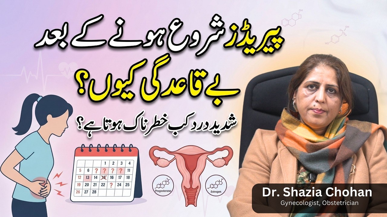 Irregular Periods After First Menstruation | Painful Periods in Teen Girls | Dr Shazia Chohan