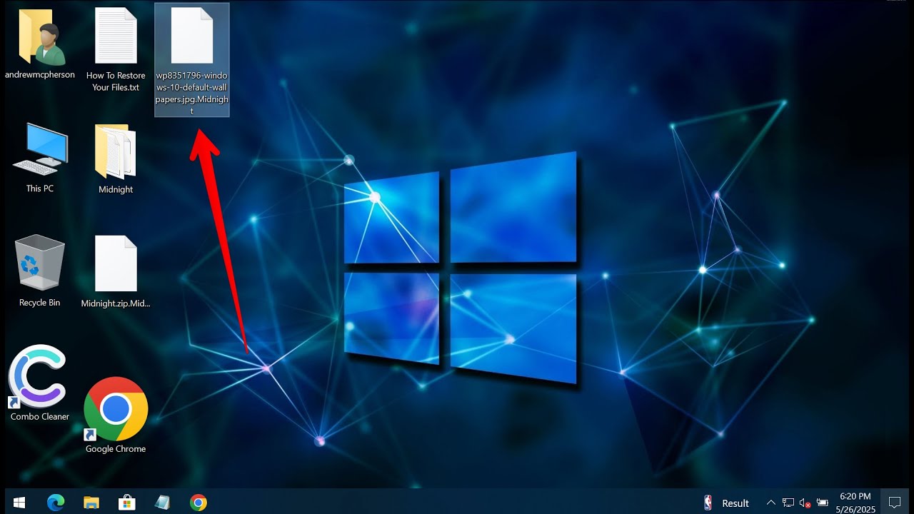Midnight ransomware removal video [.Midnight file virus].