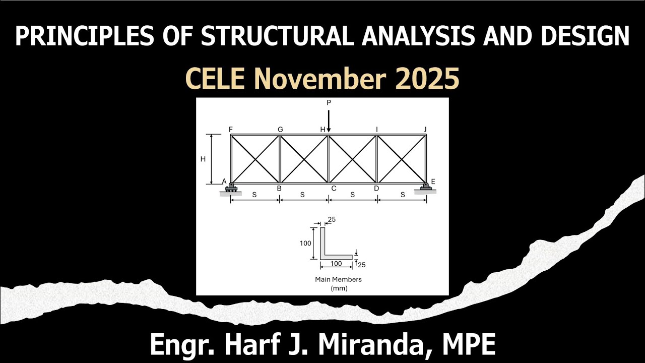 PSAD SITUATION 169: Truss with Cable Bracings | CELE November 2025
