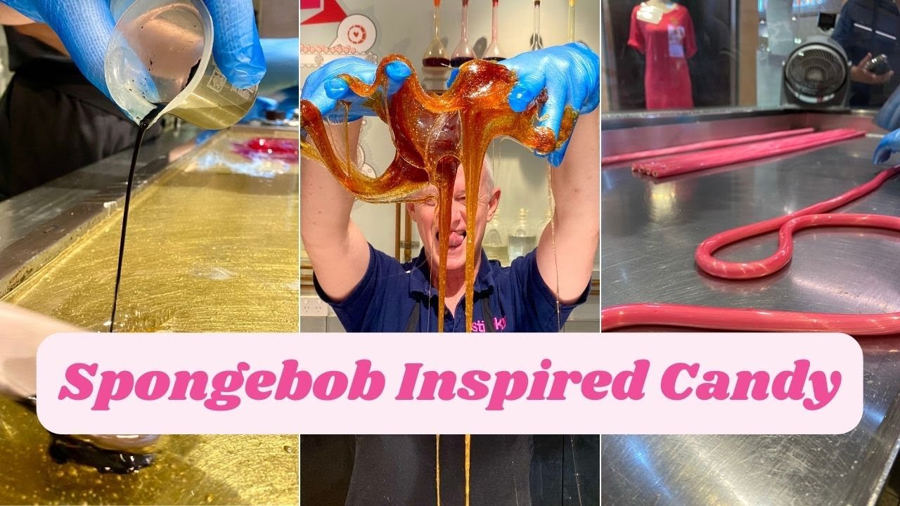 We Made Lollies Inspired by Spongebob!