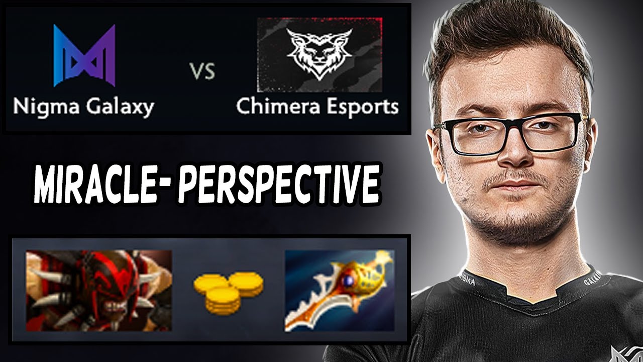 Miracle- CARRY Perspective | Nigma Vs Chimera : Grand Final 🔥