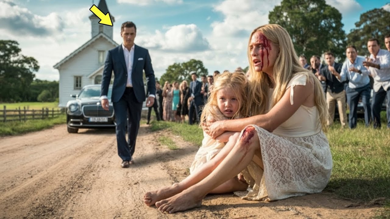 Alleinerziehende Mutter Wird Nach Der Hochzeit Aus Der Kirche Geworfen – Ein Millionär Greift Ein…