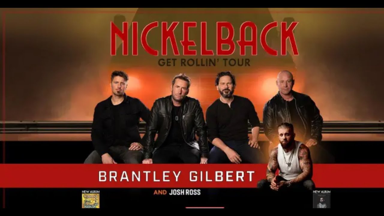 Nickelback - Get Rollin' Tour (8-18-2023 - Credit Union 1 Amphitheatre, Tinley Park) 4K60