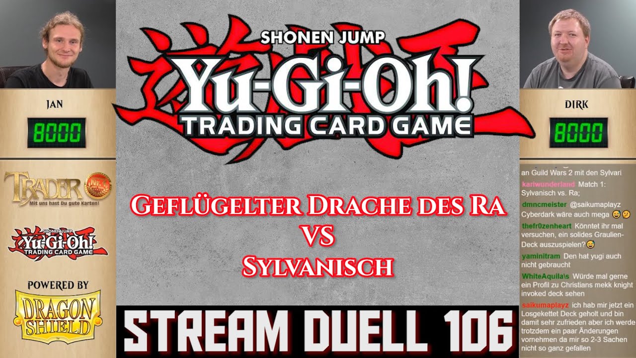 YuGiOh Duell Geflügelter Drache des Ra VS Sylvanisch | YGO deutsch | TCG Duel | Trader | Tutorial