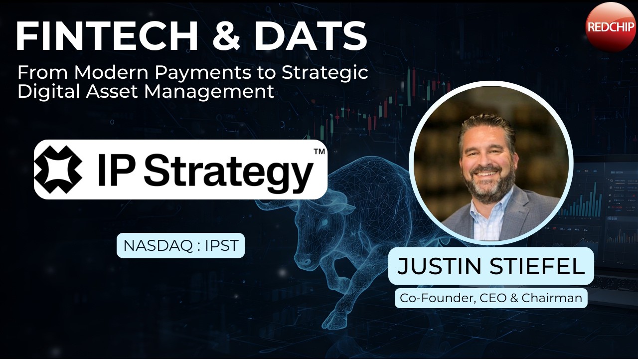 IP Strategy (Nasdaq: IPST) | Запись конференции для инвесторов в сфере финтеха и DATS