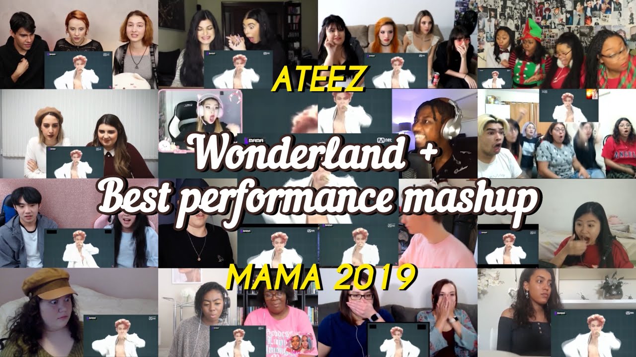 ATEEZ - 'WONDERLAND + BEST PERFORMANCE MASHUP 2' [MAMA 2019] REACTION MASHUP 
