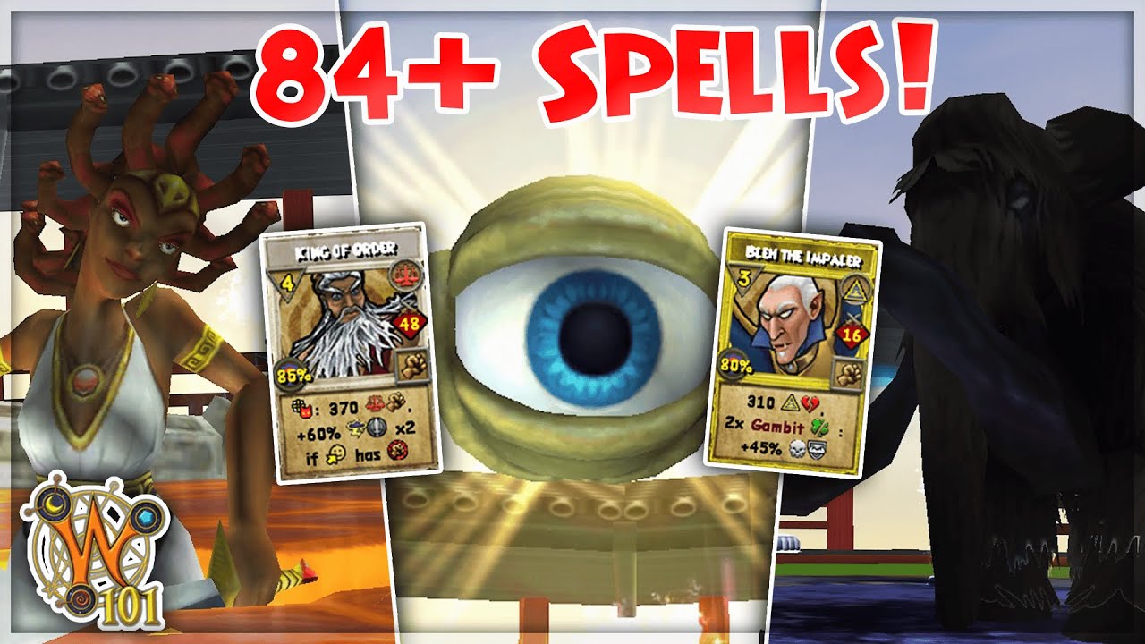 Every Fusion/Weaving Spell Animation In Wizard101! (1440p 60fps)