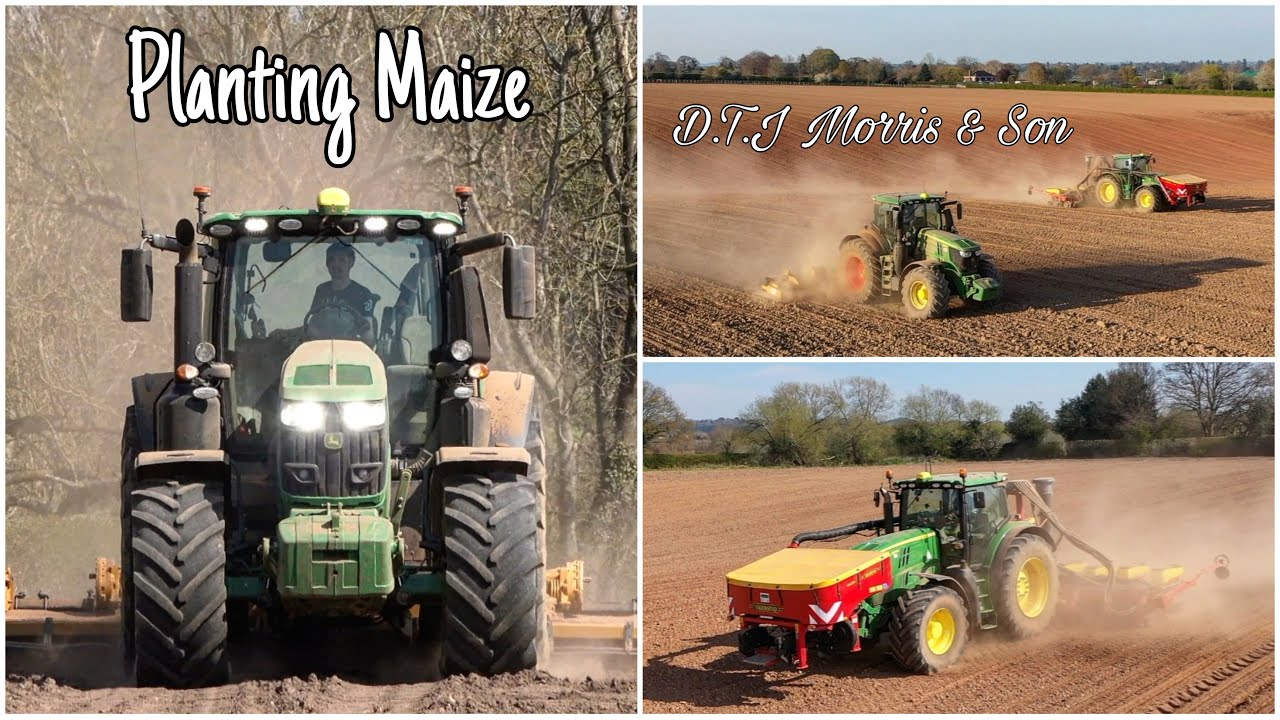 Planting Maize 2021 | D.T.J Morris & Son