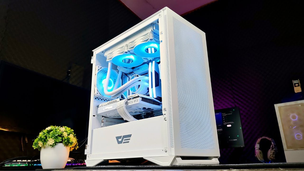RAKIT PC SERBA PUTIH TANPA NODA DENGAN INTEL GENERASI KE 13 !!! i5 13400F & RTX 3060 TI GDDR6X