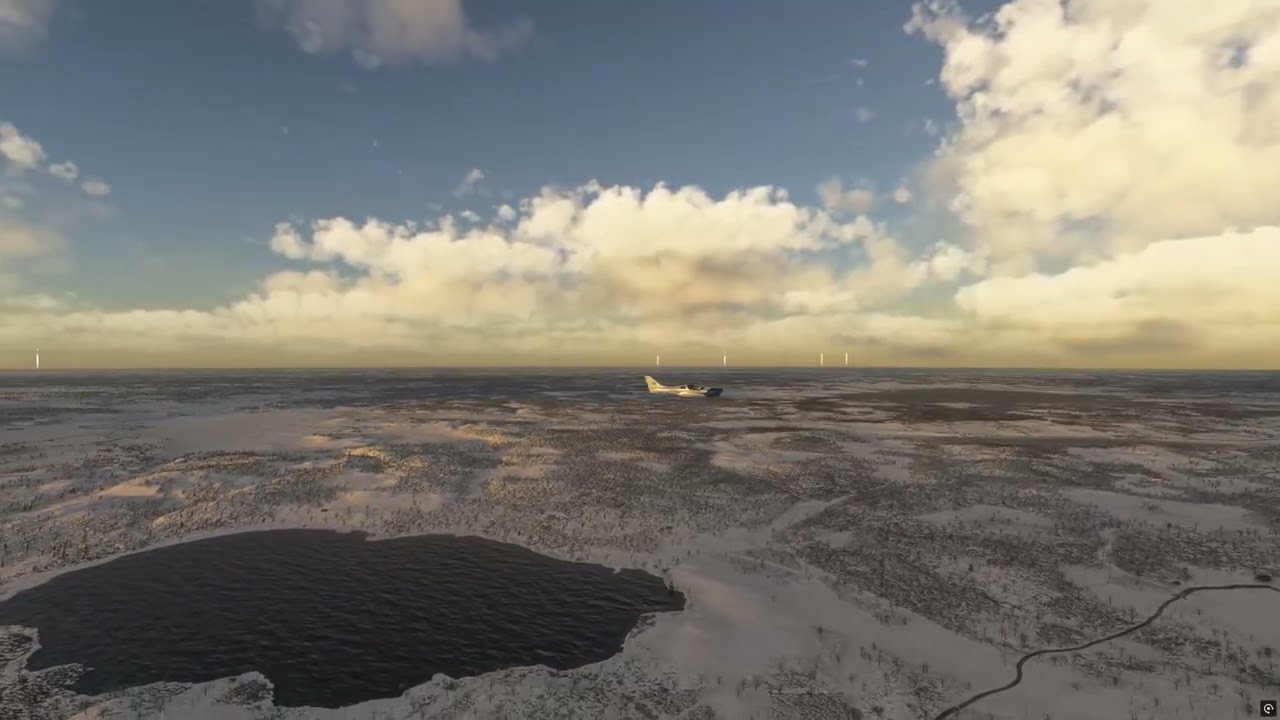 Sunset Flight from (ESSA) Stockholm, Sweden to (ESSN) Stockholm, Sweden