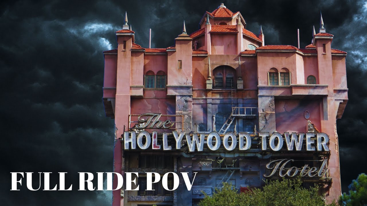 Come Inside Twilight Zone Tower of Terror FULL RIDE POV at Hollywood Studios (Disney Dark Rides)