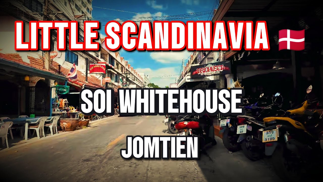 Little Scandinavia in Thailand 🇩🇰 | Soi Whitehouse Jomtien (Bryghuset)