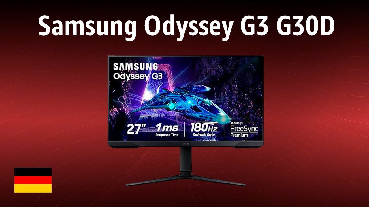 Monitor Samsung Odyssey G3 G30D | TEST | Deutsch