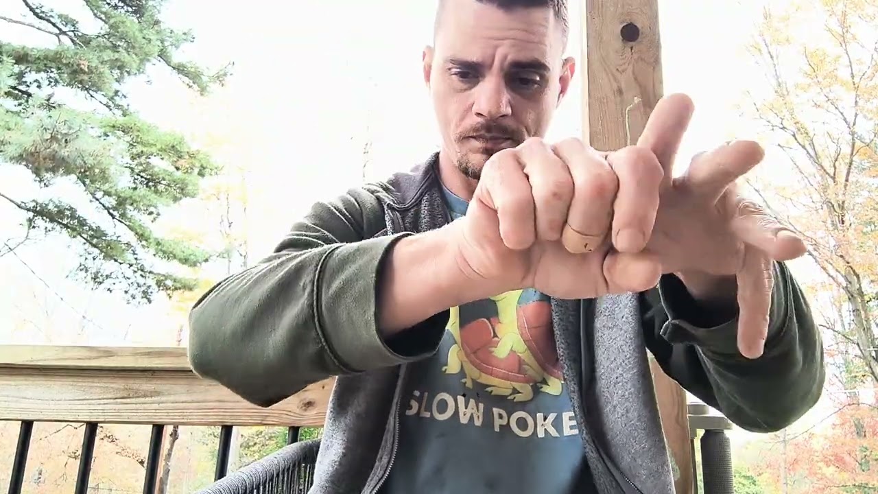 Just playing around letting the music control my movements 