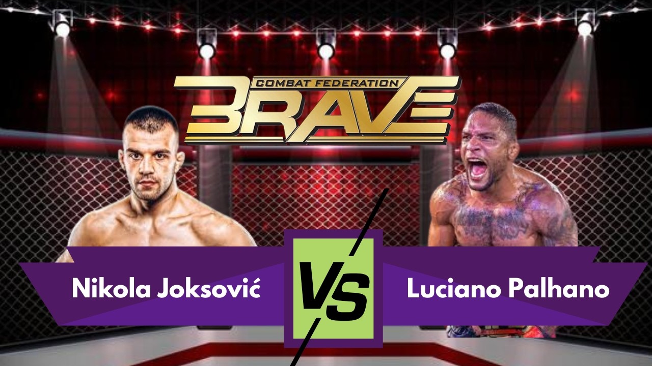 Nikola Joksović vs Luciano Palhano | FULL FIGHT | BRAVE CF 104