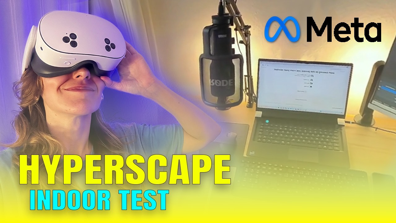 My room is a VR world ! | Meta Hyperscape 