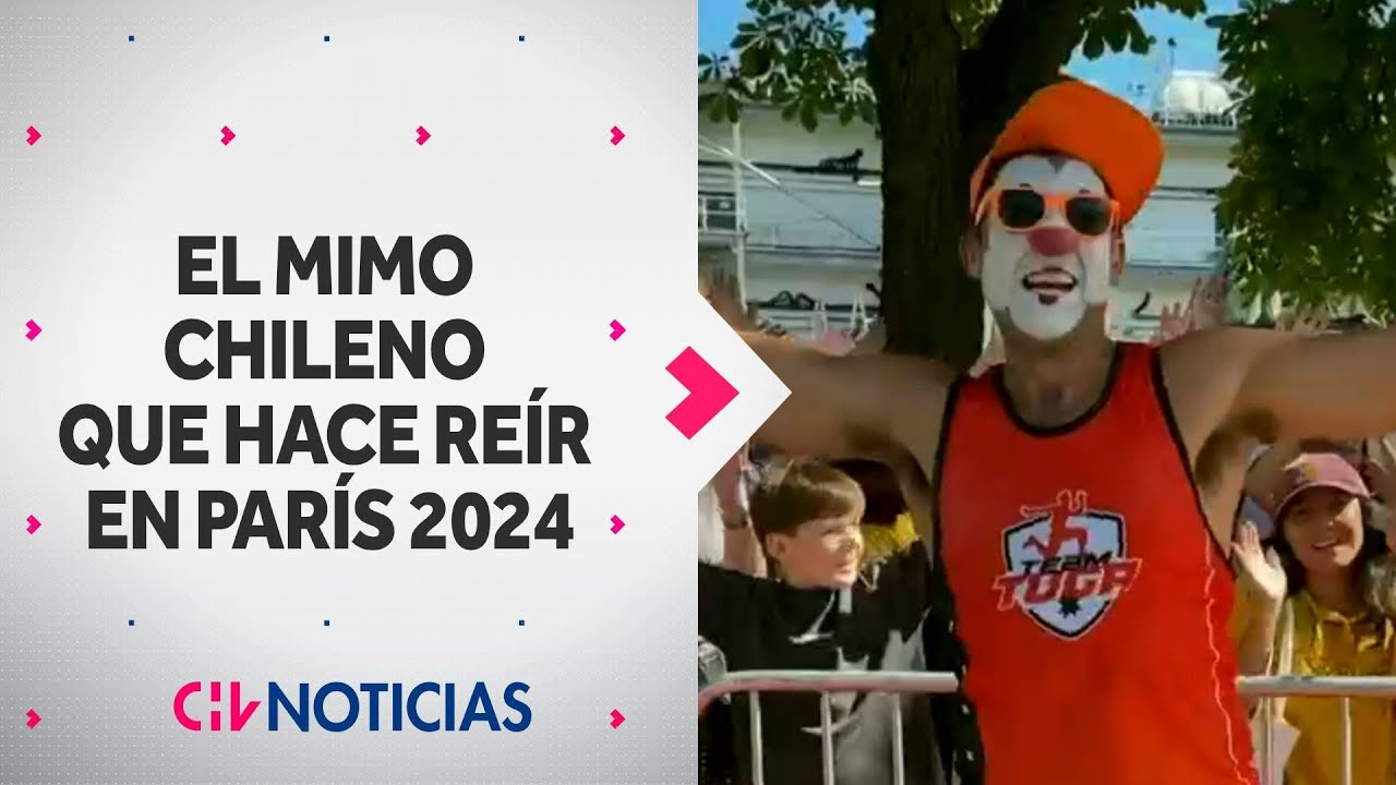 TUGA MENESES: El mimo que hace reir en Paris 2024 - CHV Noticias