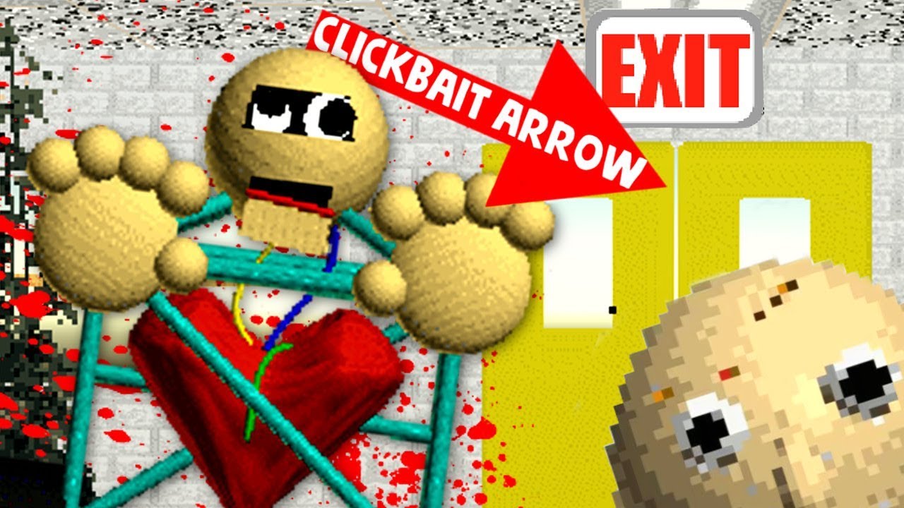 CRUSHING The New Baldi's Basics Update (2nd try my dude)