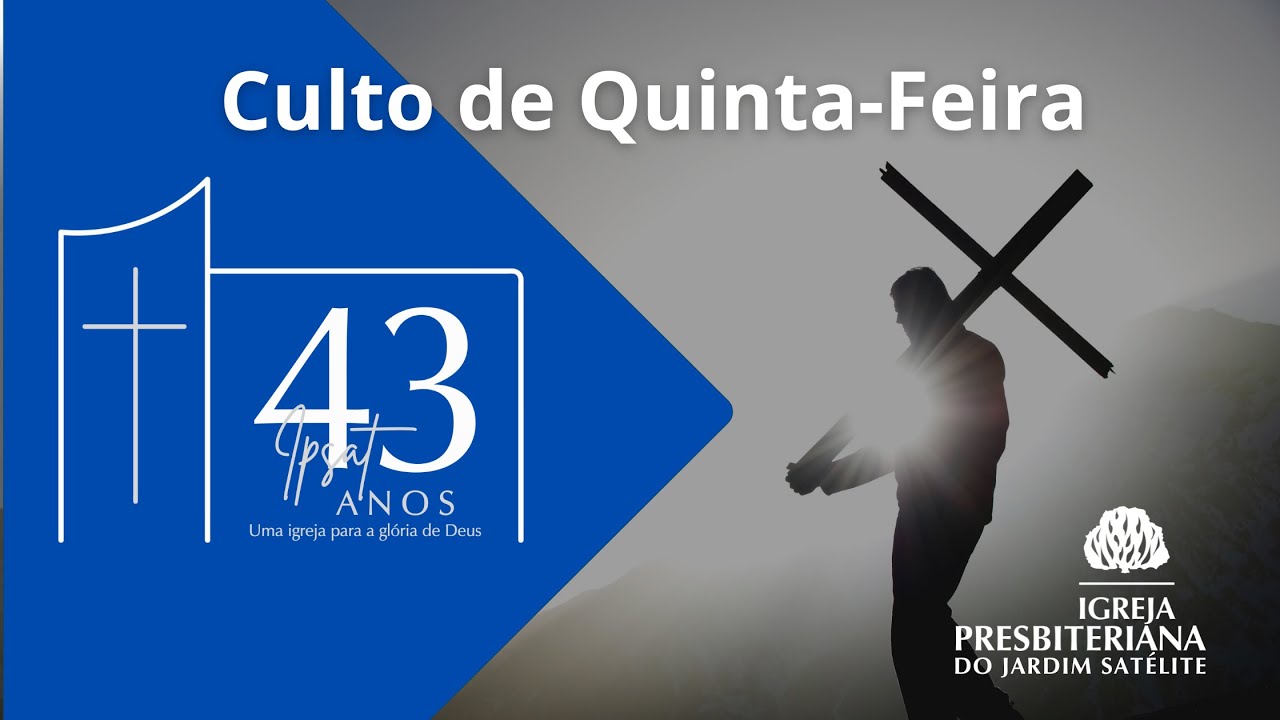 Culto de Quinta-feira (Gravado) 22 de janeiro de 2026