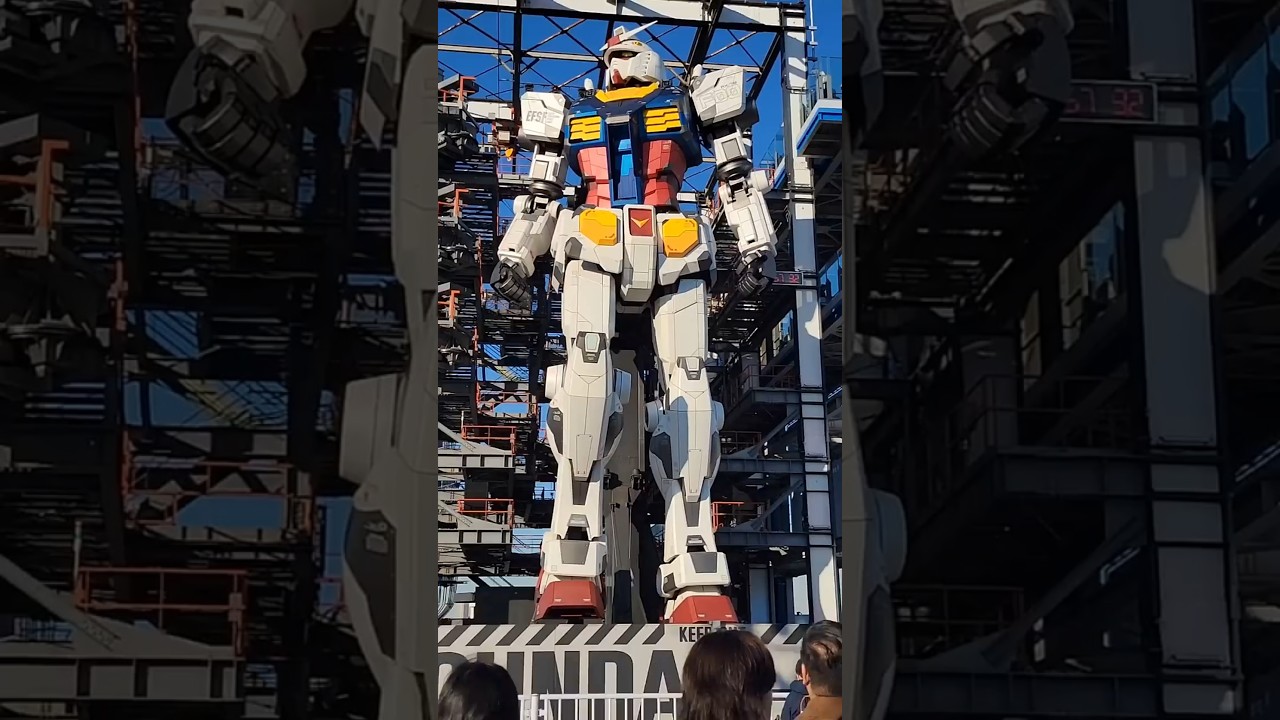 Yokohama Gundam Factory, 1/1 scale RX-78-02  #gundam  #gunpla #yokohama #japantravel  #anime #japan