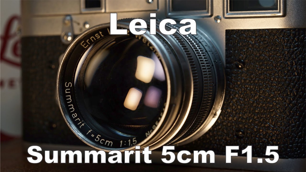 Leica Summarit 5cm F1.5  開放F1.5〜F16での作例比較