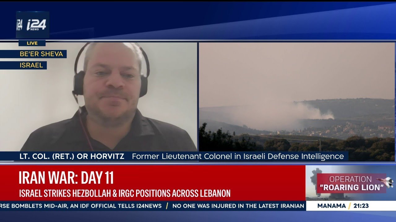 Армия обороны Израиля наносит удары по позициям «Хезболлы» по всему Ливану, ракетные обстрелы и о...