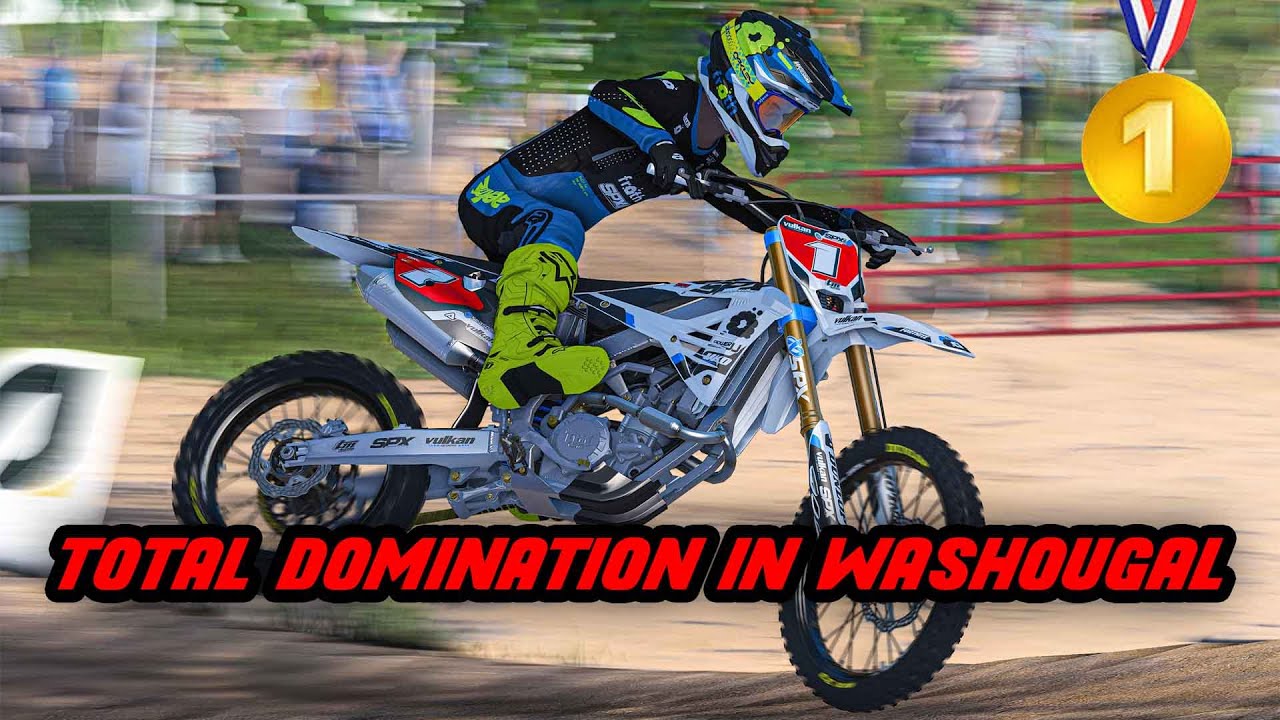 1st Overall In Washougal | 2025 ARL MX Round 8 | NA 250 Race 2 | Mx Bikes