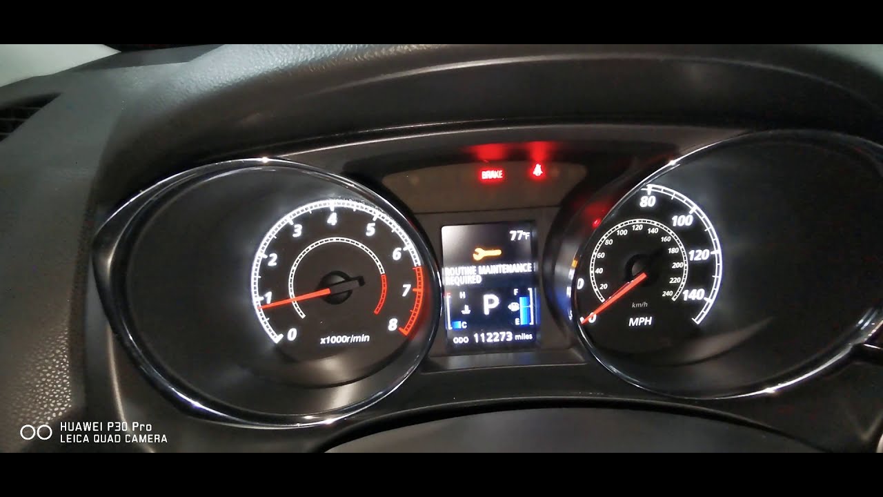 Como Resetear la Luz de Mantenimiento Requerido Mitsubishi Outlander 2012
