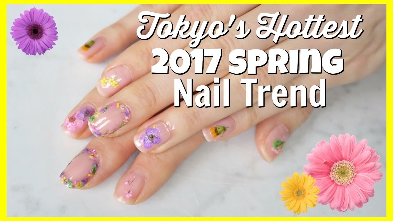DIY Pressed Flower Nails