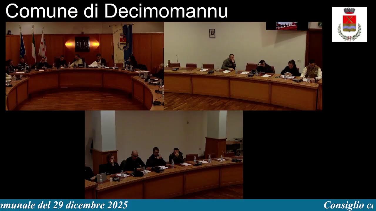 Consiglio comunale di Decimomannu