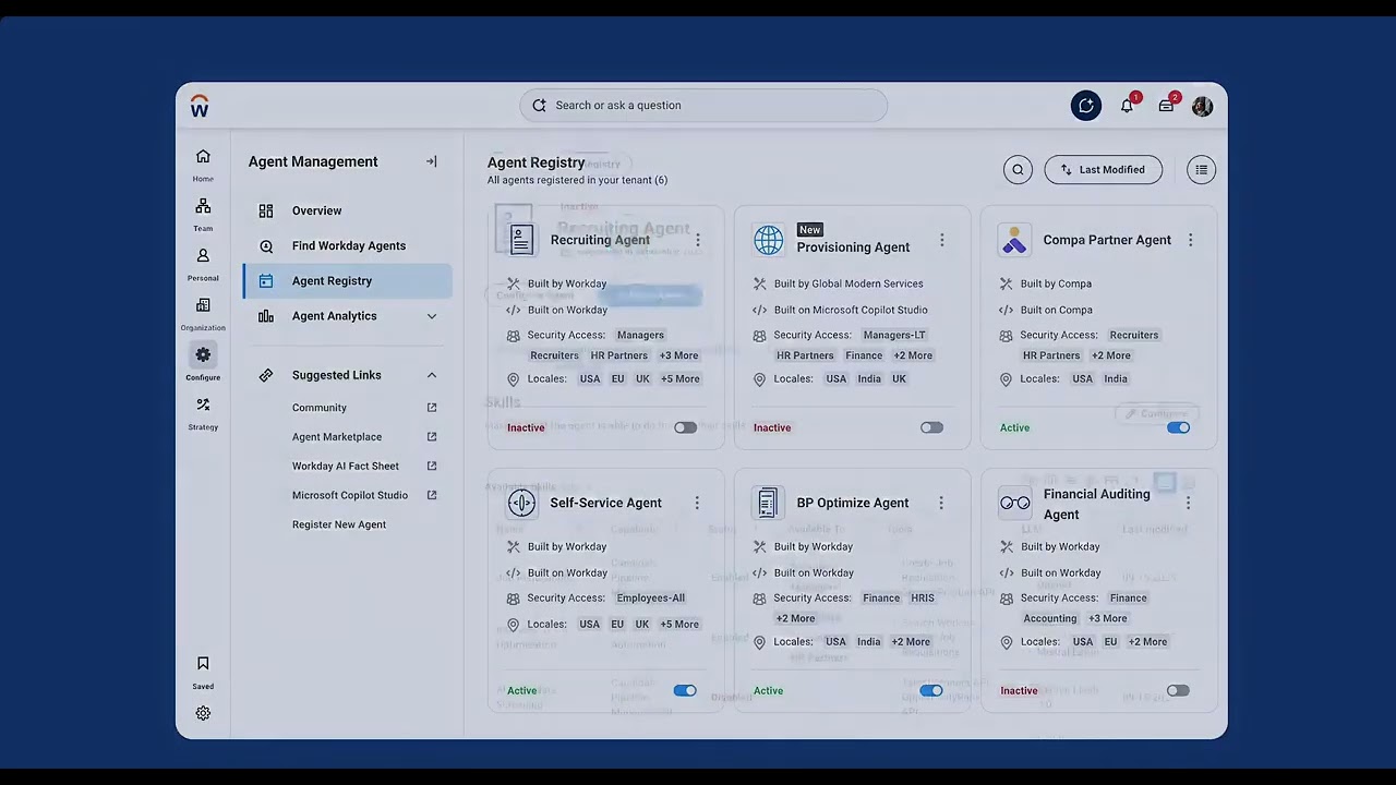 Workday Agent System of Record